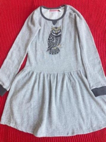 Nieuwe grijze jurk met uil van Love Station 22 mt. 158 beschikbaar voor biedingen