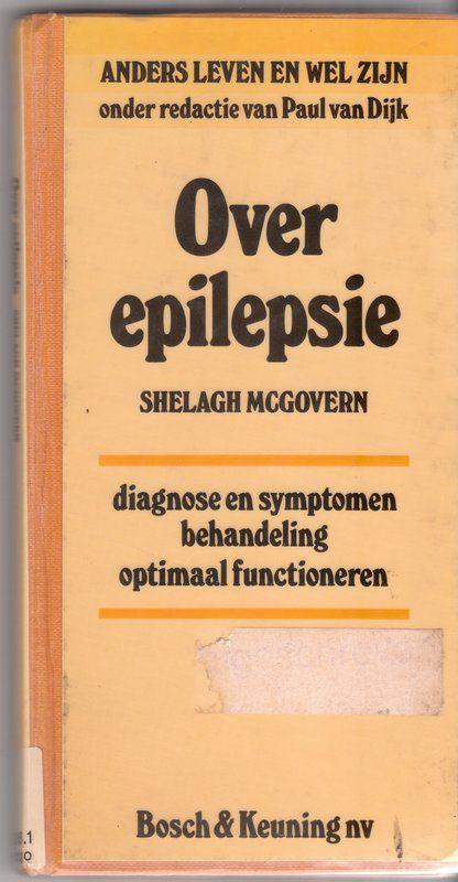 Over epilepsie [3848]  [BoetGe], Boeken, Gezondheid, Dieet en Voeding, Gelezen, Ziekte en Allergie, Ophalen of Verzenden