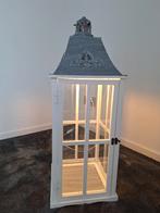 Lantaarn lamp nachtlamp, Huis en Inrichting, Ophalen, Gebruikt, Glas, 50 tot 75 cm