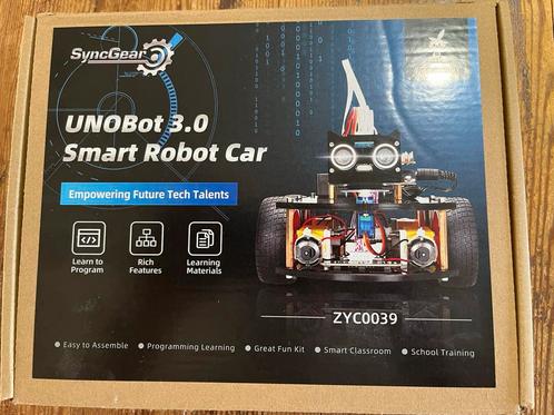 Arduino Syncgear Unobot Robot Car, Hobby en Vrije tijd, Elektronica-componenten, Zo goed als nieuw, Ophalen of Verzenden