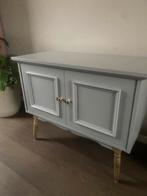 Vintage dressoir grijs, Huis en Inrichting, Kasten | Dressoirs, Ophalen, Zo goed als nieuw, 25 tot 50 cm, 50 tot 100 cm