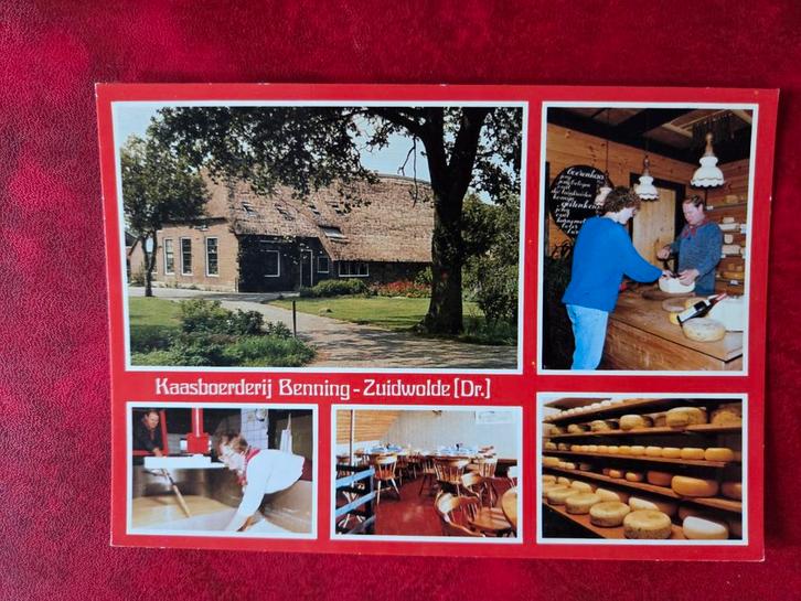 Kaasboerderij Benning Zuidwolde bij Hoogeveen(Dr.), Verzamelen, Ansichtkaarten | Nederland, Ongelopen, Drenthe, 1980 tot heden