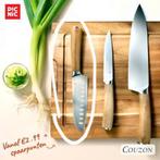 Gezocht: Santoku mes Couzon Picnic, Ophalen of Verzenden, Rvs of Chroom
