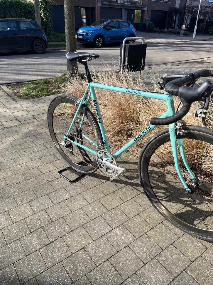Bianchi Specialissima X4, Fietsen en Brommers, Fietsen | Racefietsen, Overige merken, Meer dan 20 versnellingen, Staal, 53 tot 57 cm