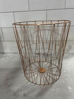 Mand ijzer, Huis en Inrichting, Woonaccessoires | Schalen en Manden, Ophalen, Zo goed als nieuw, Rond, Overige materialen