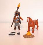 Playmobil Oertijd, Neanderthaler met sabeltandtijger - 9442, Ophalen of Verzenden, Gebruikt, Complete set