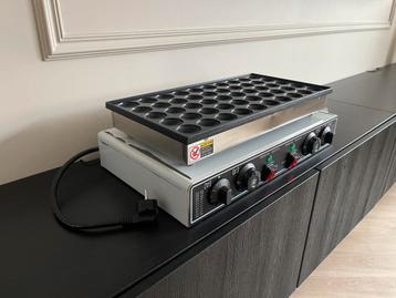 Poffertjesplaat/ poffertjesbakplaat thuis/horeca/ camping . beschikbaar voor biedingen