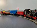 LEGO12V trein 7722, rails+wissel+overgang, trafo, wagon 4536, Ophalen of Verzenden, Gebruikt, Lego