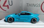 AUTOart 78758 1:18 Toyota GR86 Rocket Bunny sky blue, Ophalen of Verzenden, Nieuw, Auto, Autoart