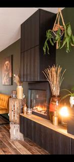 Livin Flame Elektrische Haard met Warmte, Ophalen, Gebruikt, Elektrisch, Overige soorten