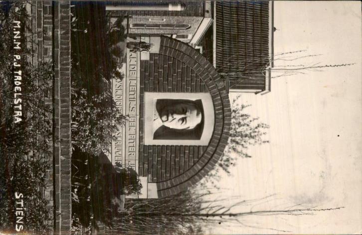 Stiens - M.N.M P.J Troelstra, Verzamelen, Ansichtkaarten | Nederland, Gelopen, Friesland, Voor 1920, Ophalen of Verzenden
