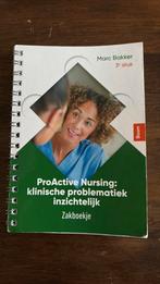 Marc Bakker - ProActive Nursing: zakboekje, Boeken, Ophalen of Verzenden, Zo goed als nieuw, Marc Bakker, Nederlands