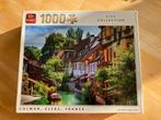 Colmar, Elzas, Frankrijk (1.000 stukjes), Hobby en Vrije tijd, Gebruikt, Ophalen of Verzenden, 500 t/m 1500 stukjes, Legpuzzel