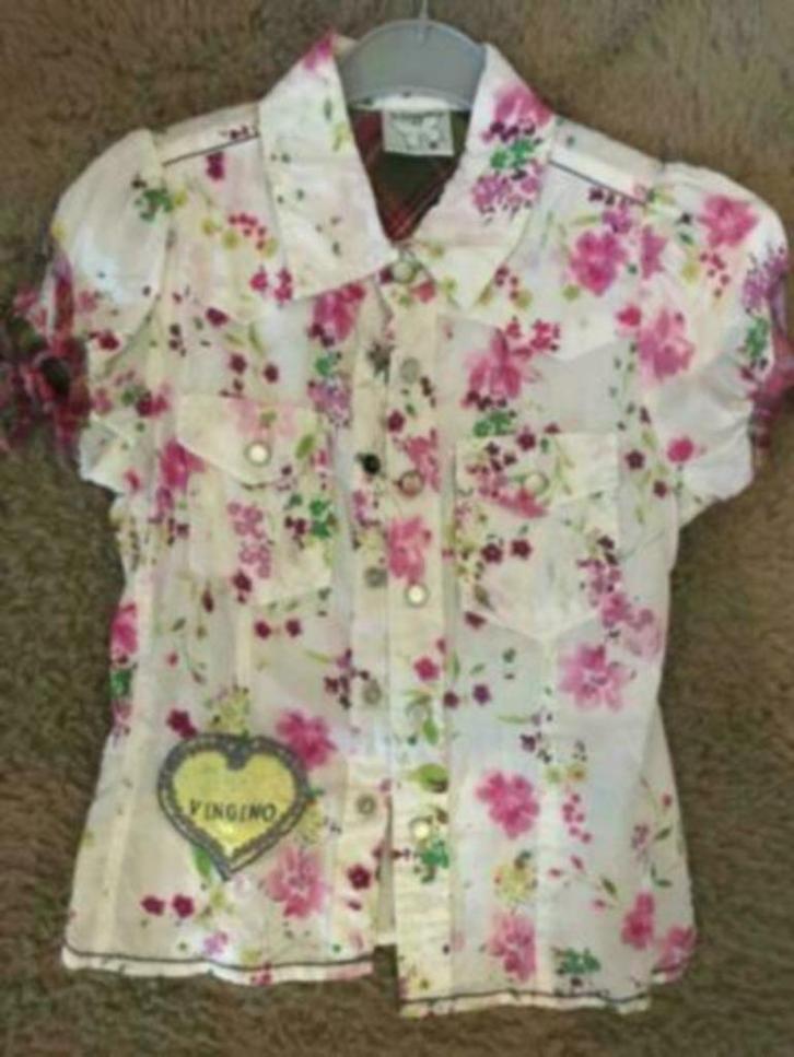 VINGINO bloesje in maat 110/116, Kinderen en Baby's, Kinderkleding | Maat 110, Zo goed als nieuw, Meisje, Overhemd of Blouse, Ophalen