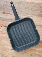 Sola grillpan, Huis en Inrichting, Keuken | Potten en Pannen, Ophalen of Verzenden, Zo goed als nieuw, Rvs, Koekenpan of Braadpan