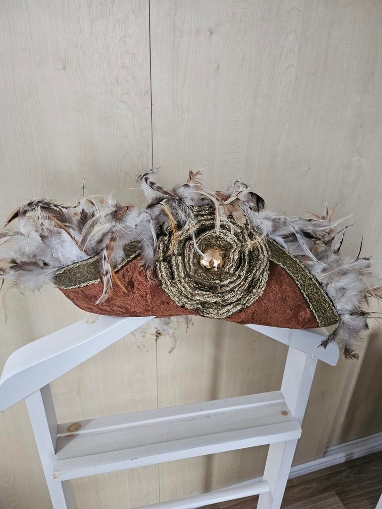 Piraten hoed luxe dames, Kleding | Dames, Ophalen of Verzenden, Zo goed als nieuw, Carnaval