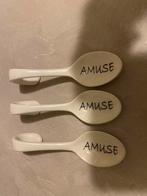 Riviera Maison Amuse Lepels 3 Stuks, Ophalen, Zo goed als nieuw, Glas, Overige stijlen