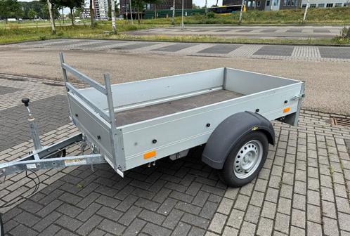 Humbaur kantelbare / opvouwbare bakwagen 750 kg ongeremd, Auto diversen, Aanhangers en Bagagewagens, Zo goed als nieuw, Ophalen