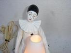 Vintage PIERROT tafellampje D. Bassano Italy ', Ophalen of Verzenden, Gebruikt, Overige materialen, Minder dan 50 cm