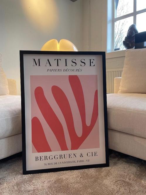 Matisse koraal Poster 50x70 cm let op alleen de poster, Verzamelen, Posters, Nieuw, Rechthoekig Staand, Verzenden