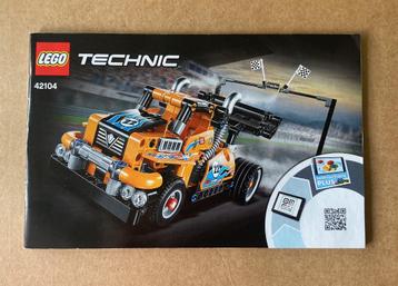 LEGO Technic Racetruck/racewagen 42104 beschikbaar voor biedingen
