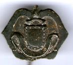 NULLI CEDO infanterie zilverkl defensie speldje ( P_049 ), Verzenden, Zo goed als nieuw, Stad of Land, Speldje of Pin