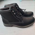 Stoere enkellaarsjes zwart maat 43, Kleding | Heren, Zwart, Boots, Nieuw, Ophalen of Verzenden