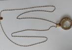 Mi mondea zilver goud verguld ketting met hanger, Ophalen, Goud