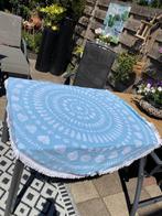 Hammamdoek rond 140 cm - NIEUW, Blauw, Ophalen of Verzenden, Zo goed als nieuw