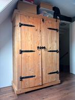 Steigerhouten Kast & Bed - Stoer en Uniek!, Huis en Inrichting, Ophalen, Gebruikt, 100 tot 150 cm, 150 tot 200 cm
