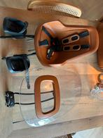 Bobike fietsstoel - met windscherm, Fietsen en Brommers, Fietsaccessoires | Fietsstoeltjes, Ophalen, Achterzitje, 9 t/m 18 kg