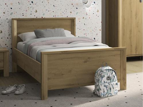 Lugano 2-persoonsbed - 140x200 - Eiken, Huis en Inrichting, Slaapkamer | Bedden