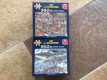Twee Jan van Gaasteren Puzzels 950 stuks elk beschikbaar voor biedingen