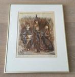 Gesigneerde litho van Kees Andreas(1914-2006)uit 1947, Ophalen of Verzenden