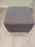 Poef / Hocker Goossens meubelen merk N-joy - in nette staat, Huis en Inrichting, Ophalen, Gebruikt, 50 tot 75 cm, Rechthoekig