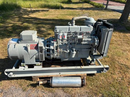 55 KVA aggregaat 230/400 Volt Ford diesel generator, Doe-het-zelf en Verbouw, Aggregaten, Gebruikt, Dieselolie, Elektrisch startend