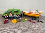 Playmobil 4144 gezinswagen met boot, Kinderen en Baby's, Speelgoed | Playmobil, Ophalen of Verzenden, Zo goed als nieuw