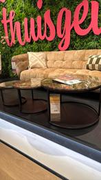 Showmodel Marmer 3 set, Huis en Inrichting, Tafels | Salontafels, Ophalen