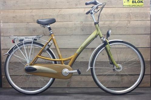 Batavus Crescendo damesfiets 7v goud/groen met garantie, Fietsen en Brommers, Fietsen | Dames | Damesfietsen, Gebruikt