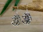 Echt Zilver - Oorbellen - Aum - Omkar, Hangers, Verzenden, Info@toas.nl, Nieuw