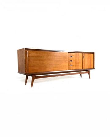 Vintage teakhouten sideboard, Ernst Dieter Hilker ‘60 beschikbaar voor biedingen