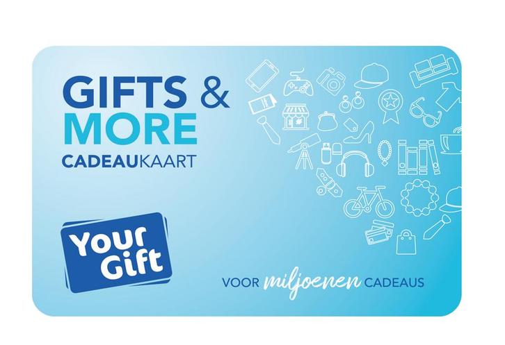 €500,- yourgift cadeaukaart voor maar €450,-!, Tickets en Kaartjes, Kortingen en Cadeaubonnen, Eén persoon, Cadeaubon