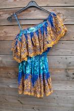 Tuniek blauw/ geel Antica Sartoria mt 4 (S) Vaste prijs, Kleding | Dames, Blauw, Ophalen of Verzenden, Zo goed als nieuw, Antica Sartoria