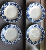 Beatrix servies: 4 diepe borden, Antiek en Kunst, Ophalen of Verzenden