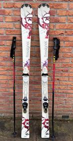 Ski set Rossignol (156) met stokken, Ophalen, 140 tot 160 cm, Gebruikt, Rossignol