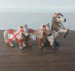 Schleich Mini Shetlander pony’s (2), Verzamelen, Ophalen of Verzenden, Zo goed als nieuw, Paard, Beeldje of Figuurtje