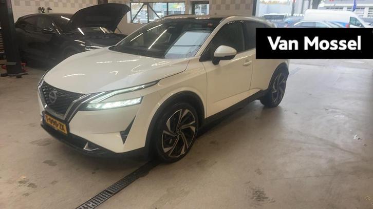 Nissan Qashqai 1.3 MHEV Xtronic Tekna Plus Panoramadak Trekh, Auto's, Nissan, Bedrijf, Te koop, Qashqai, 360° camera, ABS, Achteruitrijcamera