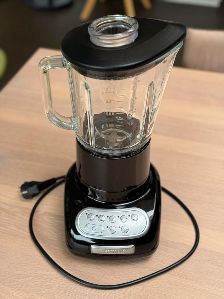 KitchenAid Artisan Blender - Zwart, Witgoed en Apparatuur, Blenders, Zo goed als nieuw, Blender, Ophalen of Verzenden