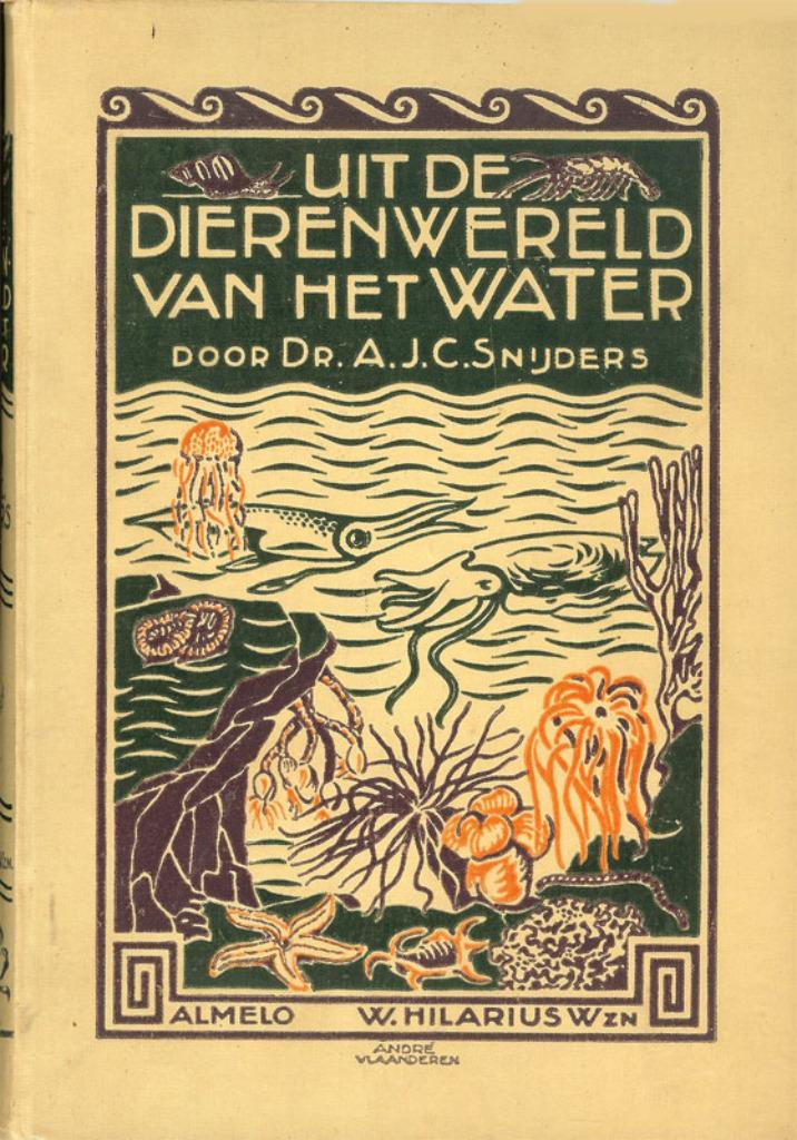 Dr. A.J.C.Snijders - Uit De Dierenwereld van het Water, Boeken, Dieren en Huisdieren, Gelezen, Vogels, Ophalen of Verzenden