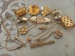 Lot vintage sieraden, Verzenden, Overige materialen, Met edelsteen